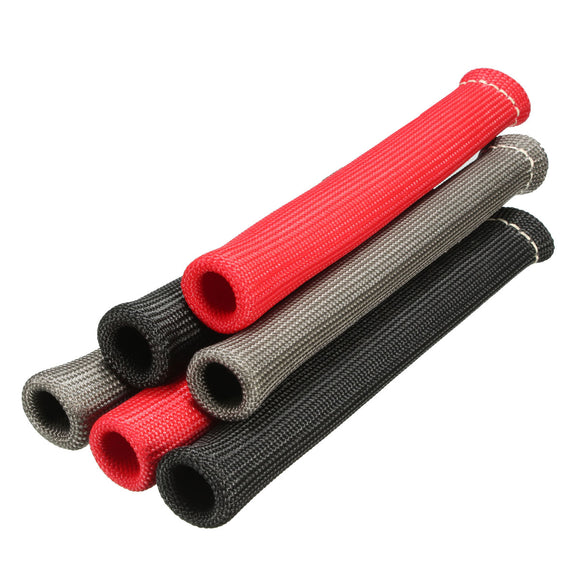 8pcs High Heat Shield Ignition Spark Plug Wires Boots Protector Sleeve Cover