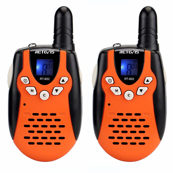 2pcs Retevis RT602 22 Channels 462-467MHz Kids Handheld Two Way Radio Walkie Talkie Baofeng BF-T3