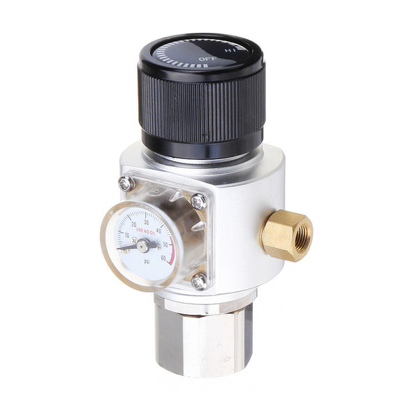 CO2 Charger Regulators With Adapter Kit 0-60 PSI For Soda Stream Cylinder Draft Home