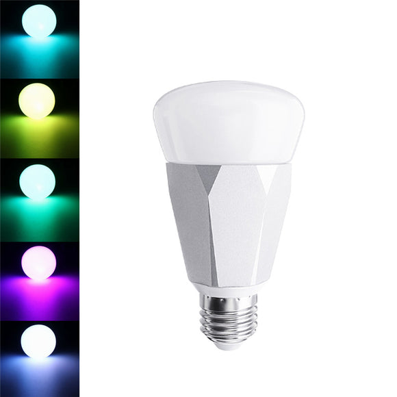 E27 7W 5730 SMD RGBW WiFi Timing Function Smart Light Bulb Work with Alexa Google Home AC85-265V