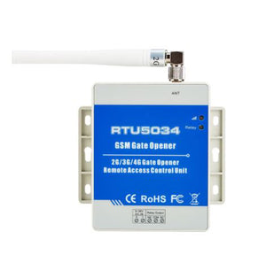 RTU5034 GSM Gate Opener Access Relay Switch Remote Control by Free Call Home Alarm System Security for Automatic Door Opener