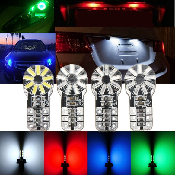 T10 Decoding Width Light W5W 3014 18SMD Parking Light For Motorcycle Car