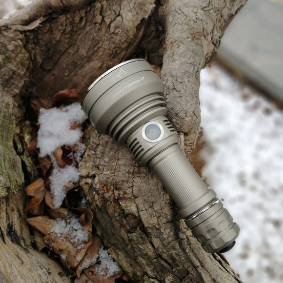 Amutorch TC500 SST40 2200 Lumen Flashlight 21700 Battery Portable LED Light 5 Modes Waterproof Emergency Lamp For Camping Hunting