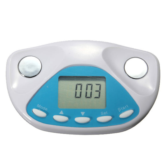 Digital LCD Body Fat Analyzer Monitor Meter BMI Weight Loss Calculator