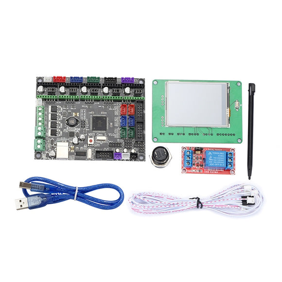 JZ-TS24 2.4 inch LCD Touch Display Screen+MKS-GEN L V1.0 Mainboard For 3D Printer