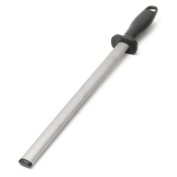 12inch 600-Grit Diamond Knife Sharpener Rod Sharpening Stone Tool