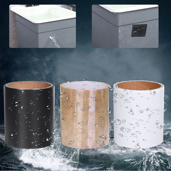 PVC Waterproof Tape Adhesive Sink Stove Sealant Tape Kitchen Bathroom Corner