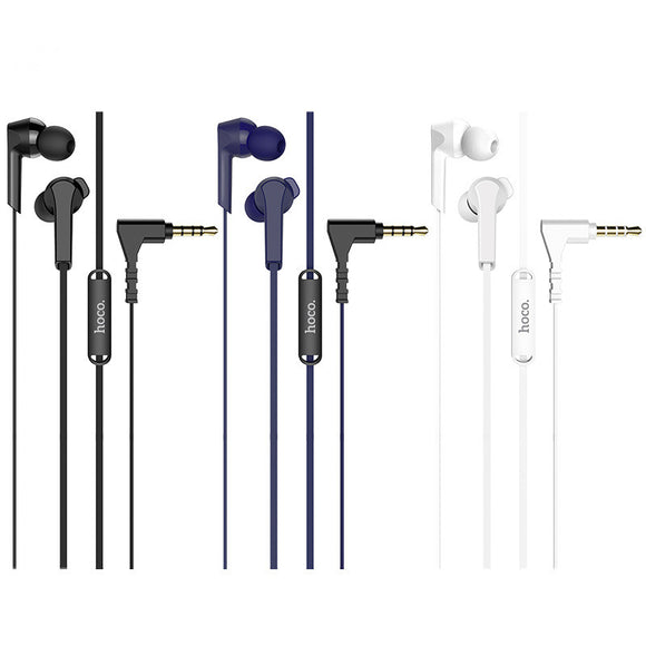 HOCO M72 Universal 3.5mm Wire Control In-ear Earphone Headphone with Mic for Mobile Phones