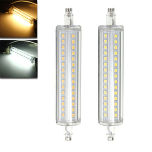 Dimmable R7S 135MM 10W 90 SMD 2835 LED Pure White Warm White 650Lumens Light Lamp Bulb AC85-265V