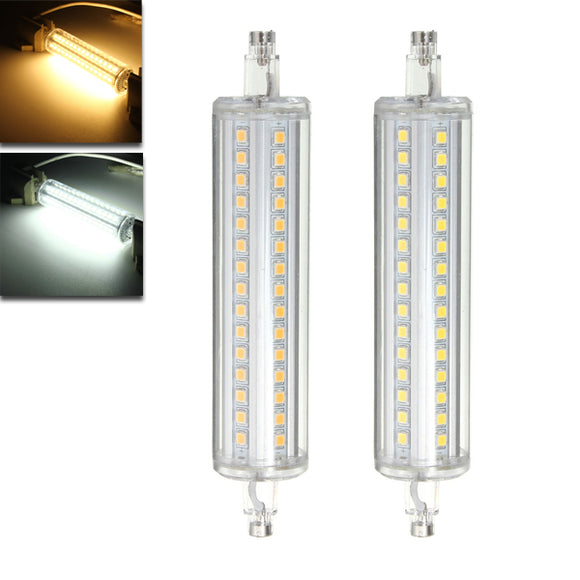 Dimmable R7S 135MM 10W 90 SMD 2835 LED Pure White Warm White 650Lumens Light Lamp Bulb AC85-265V
