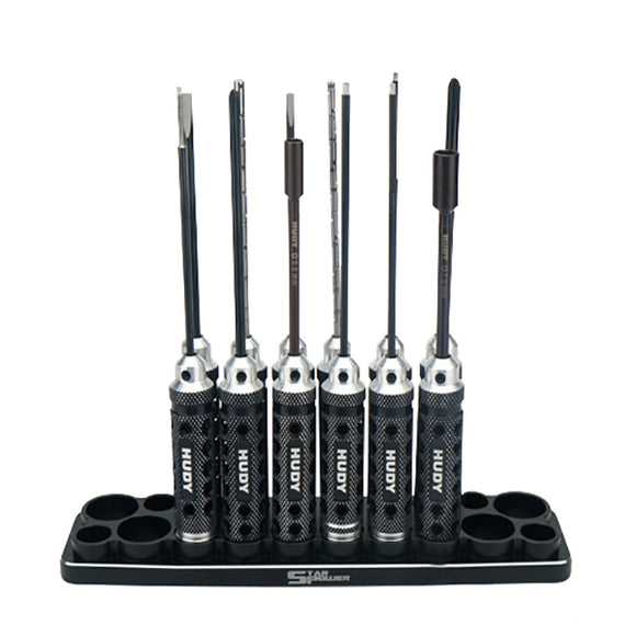 STP 20 Holes Hex Shank Screwdriver Bit Tool Holder Storage Case 14/18/22mm