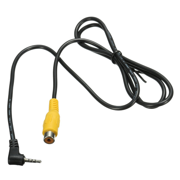 2.5mm Stereo Male Plug to RCA Female Adapter For GPS AV-in Converter Video Cable