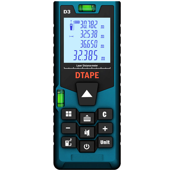 DTAPE D3 Digital Laser 40m 60m 80m 100m Rangefinder Distance Meter