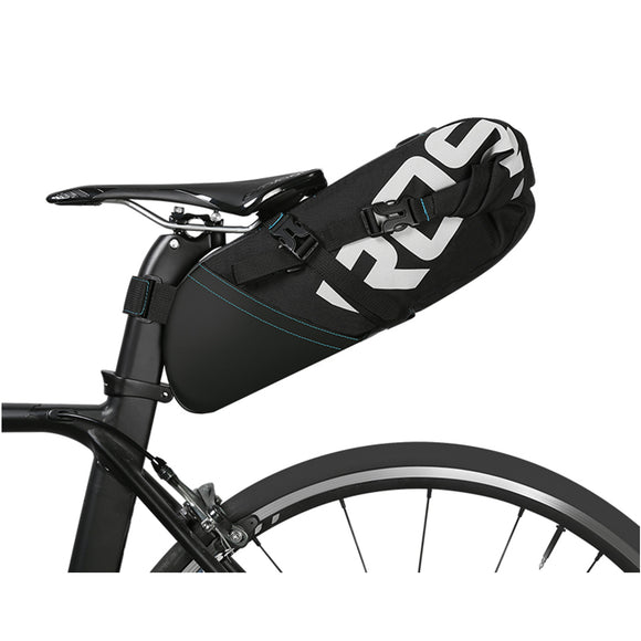 8L/10L Waterproof Nylon Cycling Bicycle Saddle Seat Bag Bike Saddlebags Seat Reflective Pack Pouch