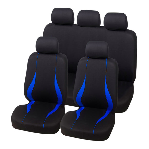 9PCS 5 Seat Universal Car Seat Cover Breathable Comfortable Auto Seat Cushion Pad