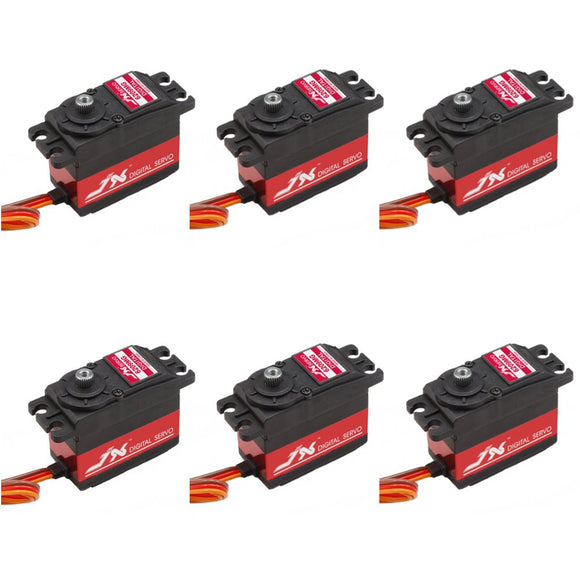 6PCS JX PDI-6209MG 9KG High Precision Metal Gear Digital Standard Servo For RC Airplane