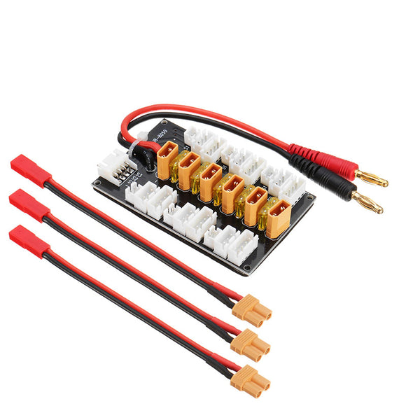 1S-3S XT30 Plug Parallel Charging Board Para Board for B6 Charger