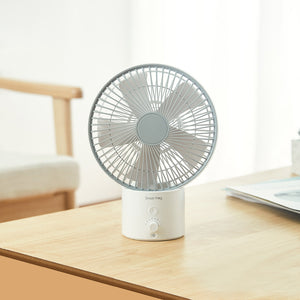 Xiaomi Smart Frog 8inch Desktop USB Fan 120 Rotatable 8 Modes Wind Speed Cooling Fan Outdoor Travel