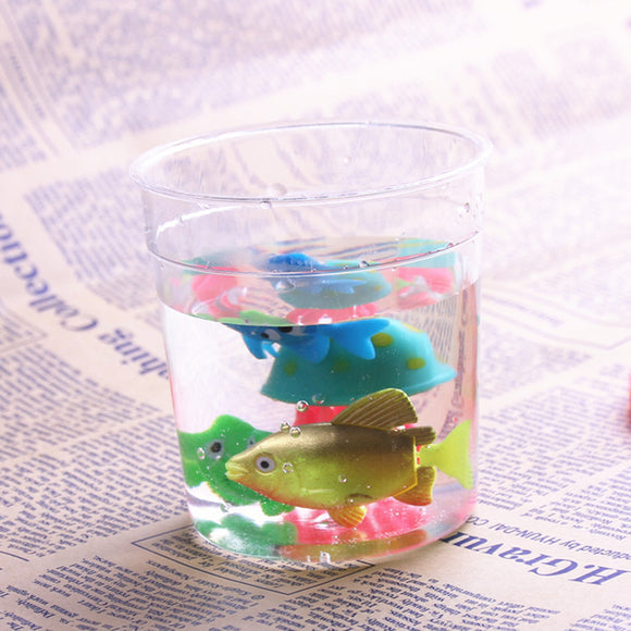 Betta Cup Jellyfish Cup Betta Fish Tank Mini Small Transparent Plastic with Lid Cup Fish Tank