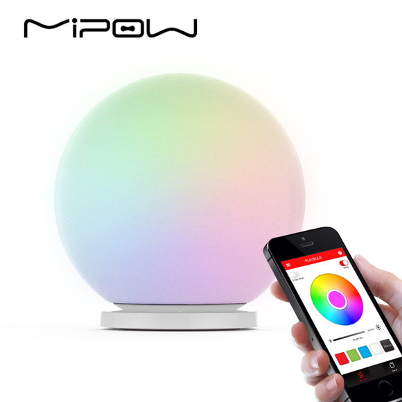 MIPOW BTL-301W PLAYBULB Sphere Smart LED Night Light Color Change Dimmable Glass Orb Decorative Lamp