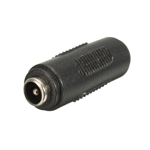 2.1 x 5.5mm Zinc Alloy DC Power Female To Female Jack Connector Adapter