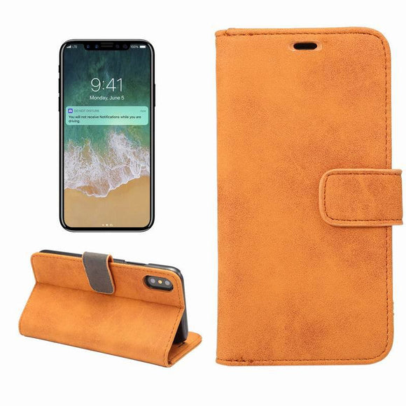 Bakeey Magnetic Flip Wallet Card Slot Protective Case for iPhone X