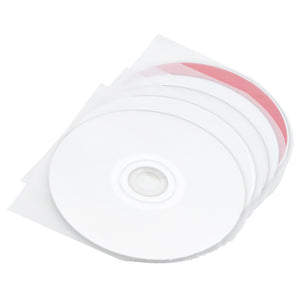 50Pcs 5 inch disc CD DVD Inner Bag Protection Dustproof Anti-static CD/DVD disc bag Double-sided 8 wire Bag