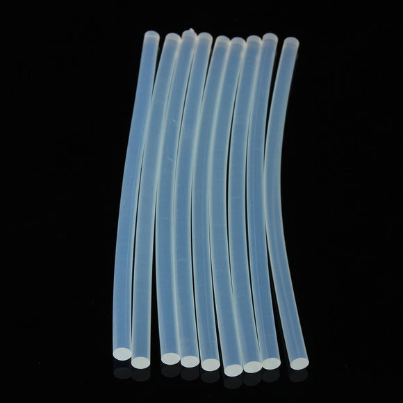 100pcs 7mm x 200mm EVA Clear Hot Melt Glue Sticks Adhesive Sticks