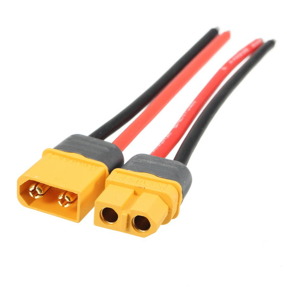 Amass XT60 Male Female Power Cable 14AWG 10cm
