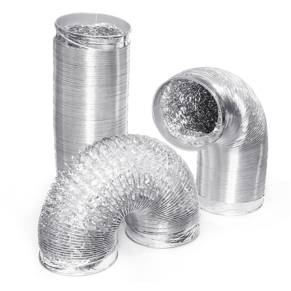 Flexible Non-insulated Air Aluminum Ventilation Ducting Dryer Vent Hose Adapter For Kitchen