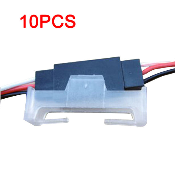 10Pcs Servo Extension Cable Cord Fastener Plug Fixed Block for RC Helicopters