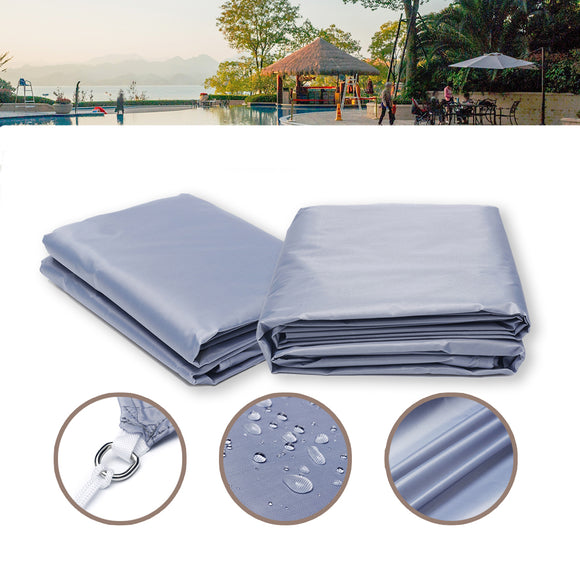 Square Waterproof Sun Shade Sail Garden Patio Awning Canopy Sunscreen UV Block Outdoor Camping