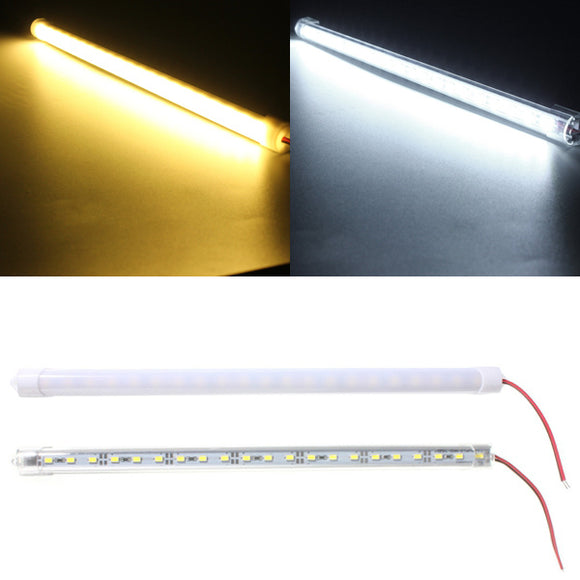 30CM 4.2W DC12V LED Rigid Strip Light 21 SMD 5630 Aluminum Alloy Shell Cabinet Lamp Bar