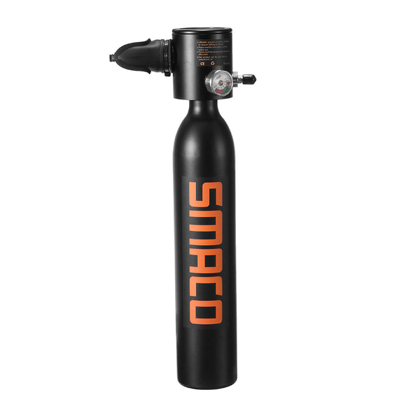 SMACD Diving Mini Scuba Cylinder Oxygen Tank Hand Pump Underwater Breath Equipment