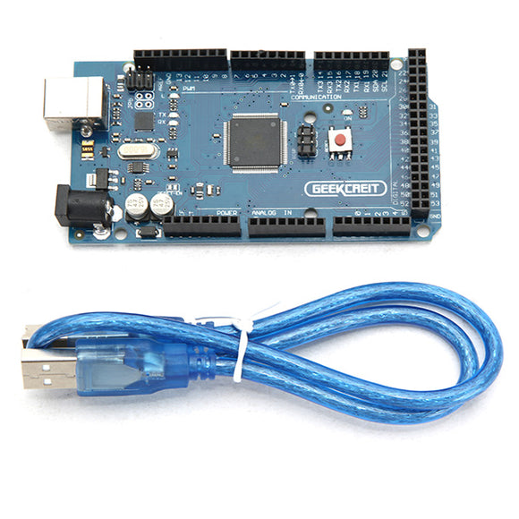 Geekcreit MEGA 2560 R3 ATmega2560 MEGA2560 Development Board With USB Cable For Arduino