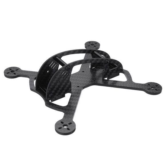 Realacc Land150 150mm Wheelbase 3mm Arm X Type 3 Inch Carbon Fiber FPV Racing Frame Kit for RC Drone