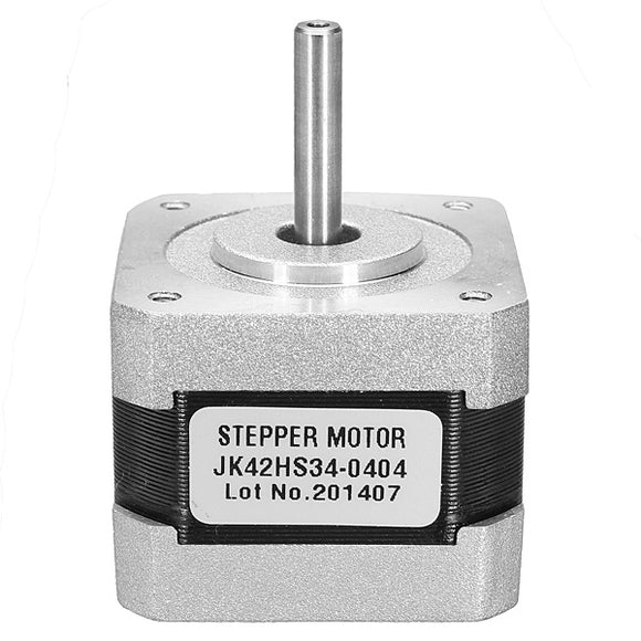 JKM Nema 17 Two Phase Hybrid Stepper Motor 37oz-in 34mm 0.4A