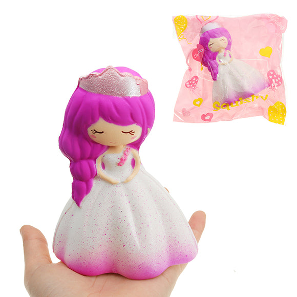 Wedding Princess Squishy 15*10*7cm Slow Rising With Packaging Collection Gift Soft Toy