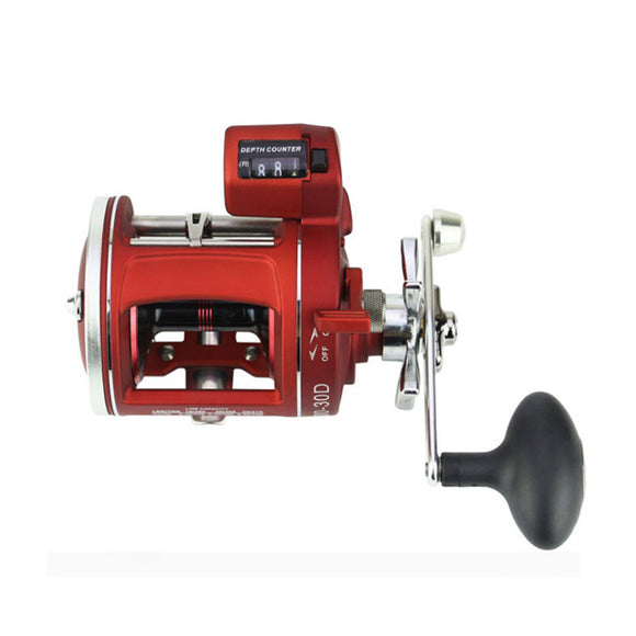 ZANLURE ACL 3.8:1 12BB High Speed Baitcasting Wheel Left/Right Hand New Drum Counter Fishing Reel