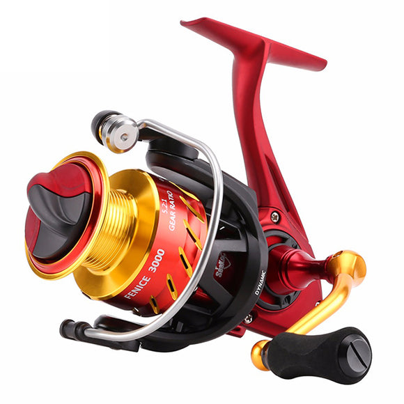 SeaKnight FENICE 2000/3000/4000 Spinning Fishing Reel 5.2:1 10+1BB Carbon Fiber Drag System Wheel