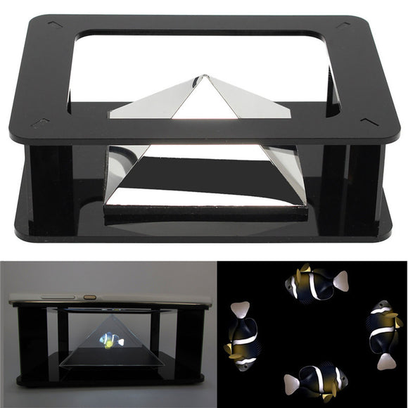 DIY 3D Holographic Projection Pyramid For iPhone 6/6S Plus 6/6S Smartphone