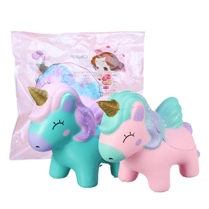 Unicorn Squishy Jumbo Animal Slow Rising Soft Toy Gift Collection With Packaging 12*10CM