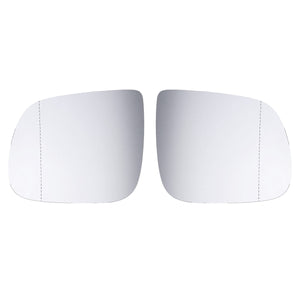 Left/Right Antifog Heated Rearview Mirror Glass For Audi Q5 Q7 2008-2016