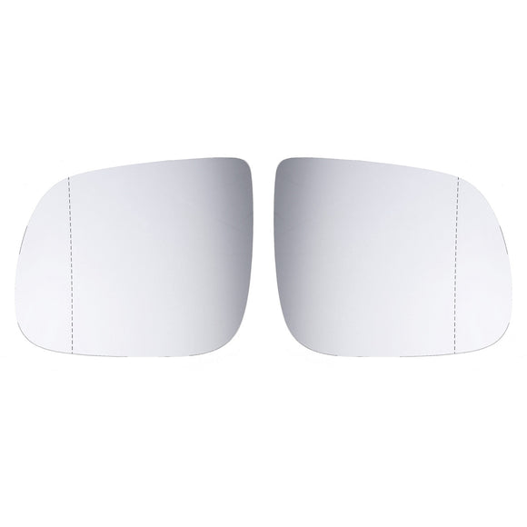 Left/Right Antifog Heated Rearview Mirror Glass For Audi Q5 Q7 2008-2016