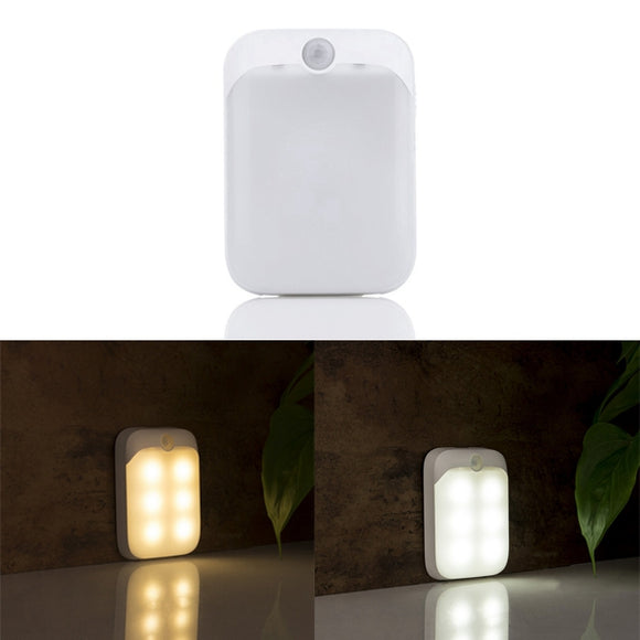 ARILUX PIR Motion Sensor 6 LED USB Rechargeable Portable Night Light for Closet Cabinet Camping