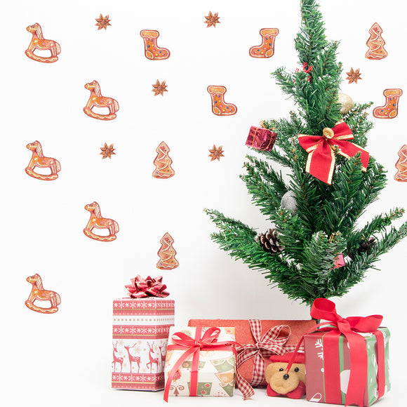 Christmas 2017 Funlife Personality Wall Stickers Christmas Decorations Christmas Socks
