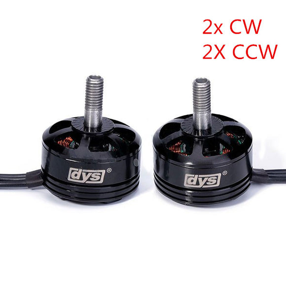 DYS SE2205 2300KV 3-5S Brushless Motor 2 CW & 2 CCW for RC Drone FPV Racing
