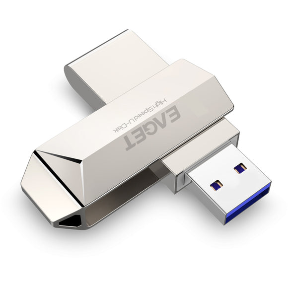 Eaget 16GB 32GB 64GB 128GB 256GB USB 3.0 Flash Drive U Disk For Laptop Notebook Desktop Speaker Car