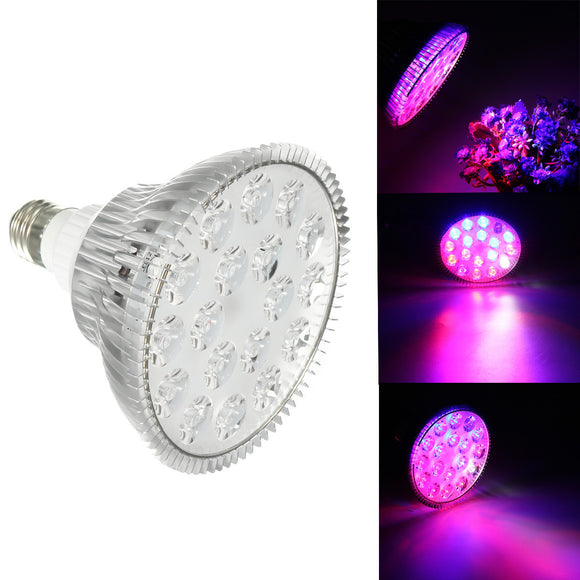 E27 54W Full Spectrum LED Plant Grow Light Cultivation Lamp for Veg Flower
