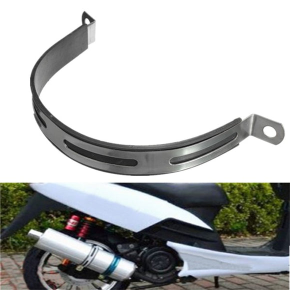 Motorcycle Exhaust Silencer Pipe Clamp R5 R9 Hanging Strap Mount Bracket